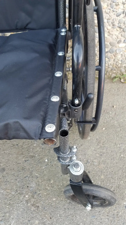 Reuse Medical Equipment Black Invacare Tracer SX5 Wheelchair Featuring Sturdy Arm Rests Wheelchairs, second-hand product photo 11