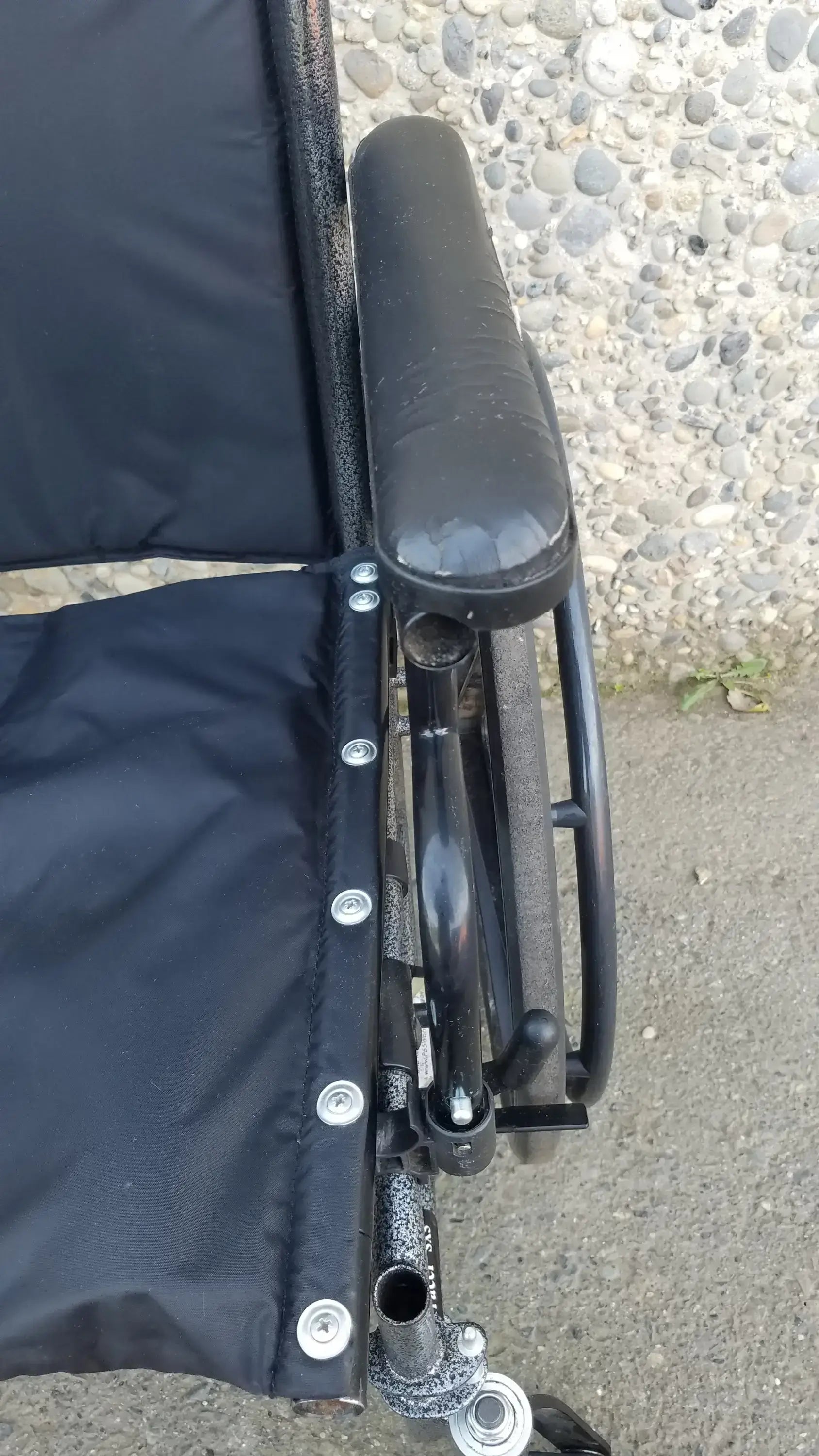 Reuse Medical Equipment Black Invacare Tracer SX5 Wheelchair Featuring Sturdy Arm Rests Wheelchairs, second-hand product photo 10
