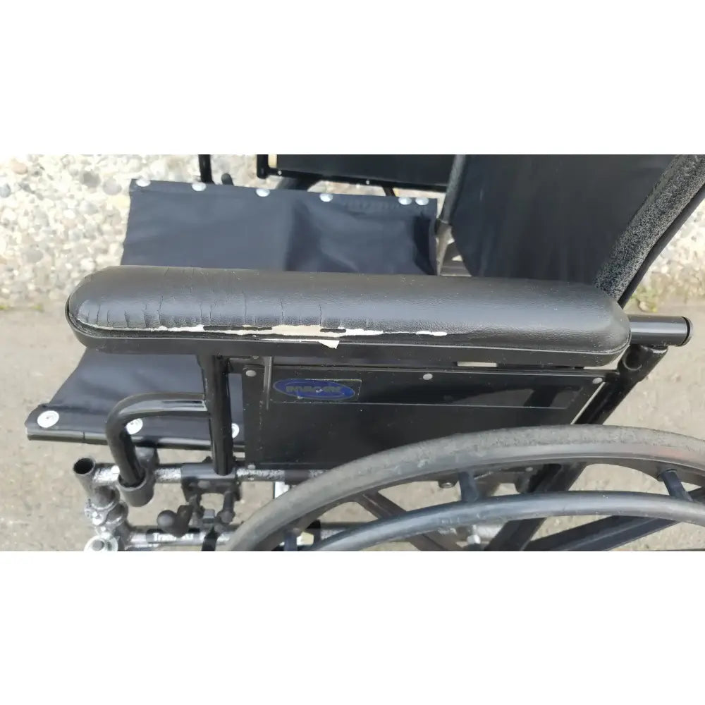 Reuse Medical Equipment Black Invacare Tracer SX5 Wheelchair Featuring Sturdy Arm Rests Wheelchairs, second-hand product photo 6