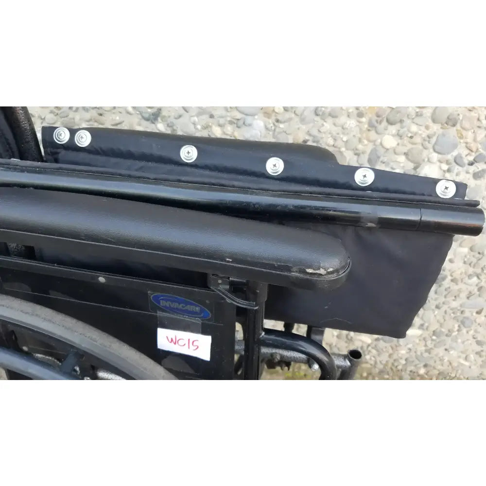 Reuse Medical Equipment Black Invacare Tracer SX5 Wheelchair Featuring Sturdy Arm Rests Wheelchairs, second-hand product photo 18