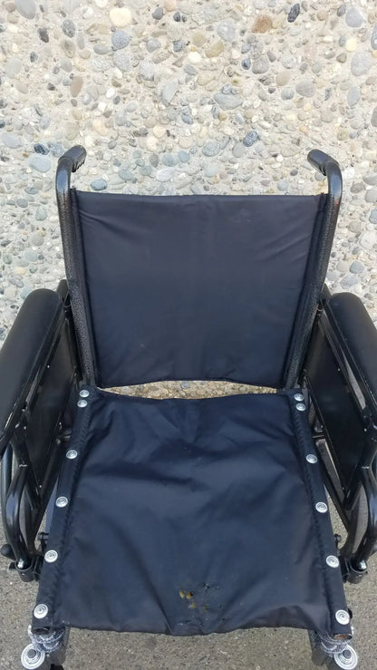 Reuse Medical Equipment Black Invacare Tracer SX5 Wheelchair Featuring Sturdy Arm Rests Wheelchairs, second-hand product photo 17
