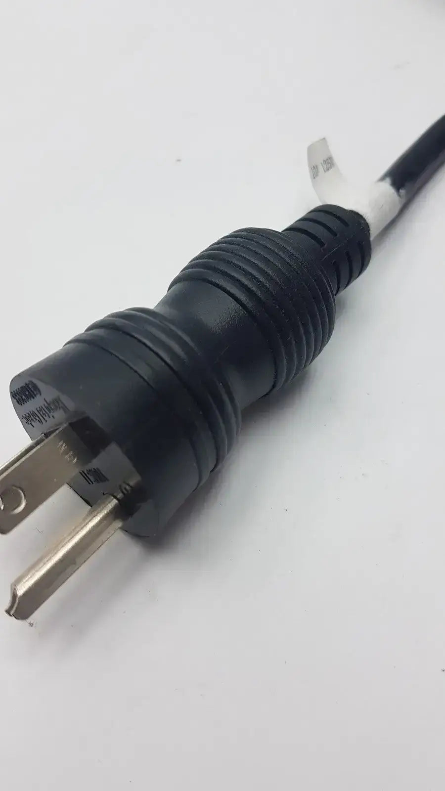 Generic Black Power Cord Cable Plug 3 Poles Male with 3 Female Power Cord Splitter, second-hand product photo 9