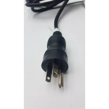 Generic Black Power Cord Cable Plug 3 Poles Male with 3 Female Power Cord Splitter, second-hand product photo 6