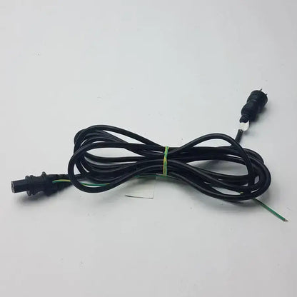 Generic Black Power Cord Cable Plug 3 Poles Male with 3 Female Power Cord Splitter, second-hand product photo 1