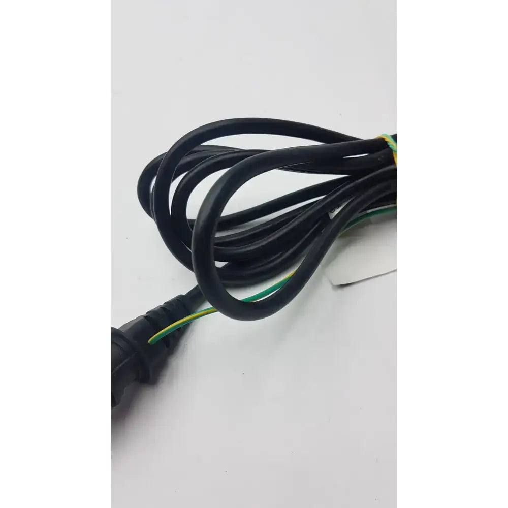 Generic Black Power Cord Cable Plug 3 Poles Male with 3 Female Power Cord Splitter, second-hand product photo 4