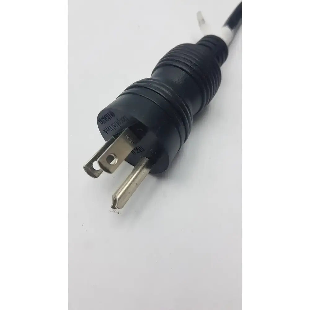 Generic Black Power Cord Cable Plug 3 Poles Male with 3 Female Power Cord Splitter, second-hand product photo 10