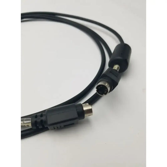Generic Black S-Video Cable Cord Male to Male Compatible with VHS, DVD, HDTV S-Video Cable, second-hand product photo 2