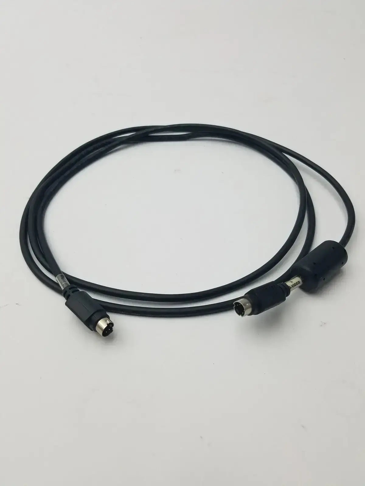 Generic Black S-Video Cable Cord Male to Male Compatible with VHS, DVD, HDTV S-Video Cable, second-hand product photo 6