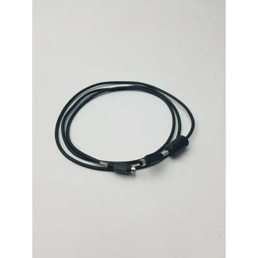 Generic Black S-Video Cable Cord Male to Male Compatible with VHS, DVD, HDTV S-Video Cable, second-hand product photo 1