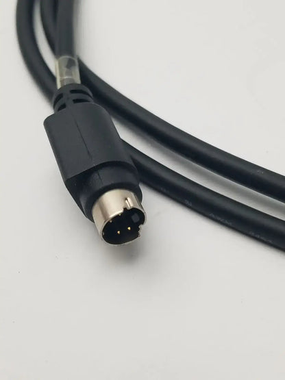 Generic Black S-Video Cable Cord Male to Male Compatible with VHS, DVD, HDTV S-Video Cable, second-hand product photo 8