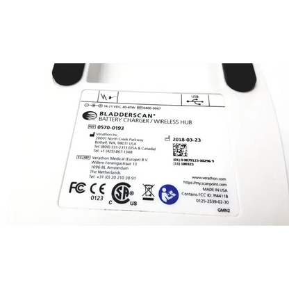 BladderScan 0570-0193 Battery Charging Wireless Hub Battery Charging Hub, as-is (for parts) product photo 8