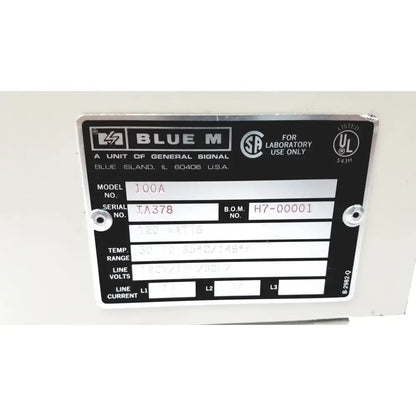 Blue M Electric Co. 100A Dry type Bacteriological Incubator Gravity Convection Laboratory Incubator, second-hand product photo 10