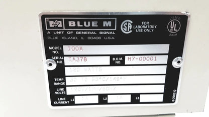Blue M Electric Co. 100A Dry type Bacteriological Incubator Gravity Convection Laboratory Incubator, second-hand product photo 10