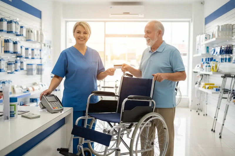 Fast payment for sold medical equipment