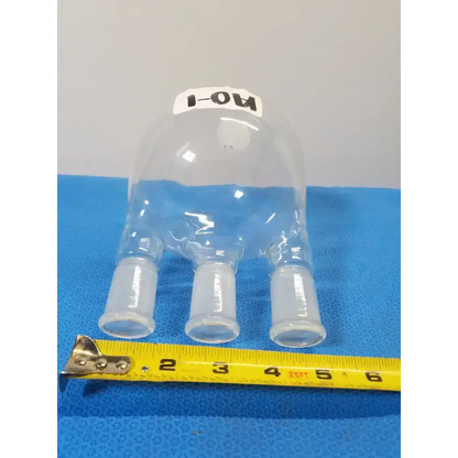 Unbrand Borosilicate Glass Round Bottom Flask – Laboratory Glassware Laboratory Glassware, second-hand product photo 3