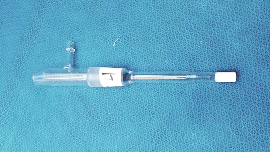 Reuse Medical Borosilicate Laboratory Vacuum Glass Adapter Distillation Joint Lab Connector Lab Flasks, second-hand product photo 1