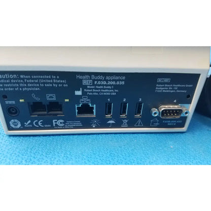Bosch Health Buddy 3 Appliance With Adapter Ref F.03D.200.035 - Remote patient management appliance