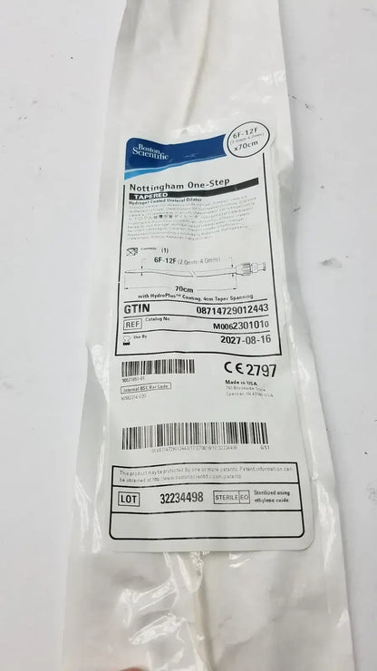 Boston Scientific 230-101 Notiingham One-Step Taperred Ureteral Dilator, second-hand product photo 2