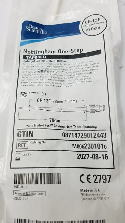 Boston Scientific 230-101 Notiingham One-Step Taperred Ureteral Dilator, second-hand product photo 4