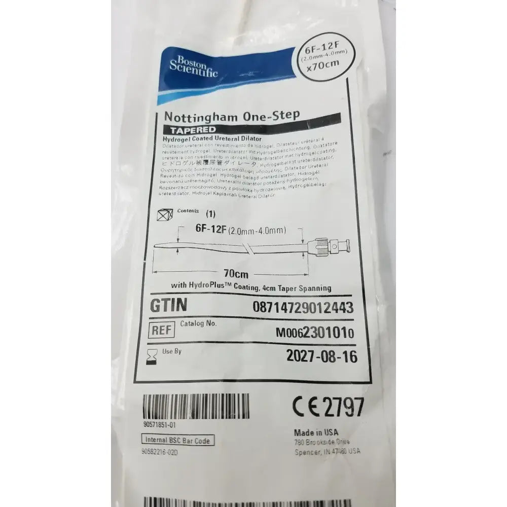 Boston Scientific 230-101 Notiingham One-Step Taperred Ureteral Dilator, second-hand product photo 4