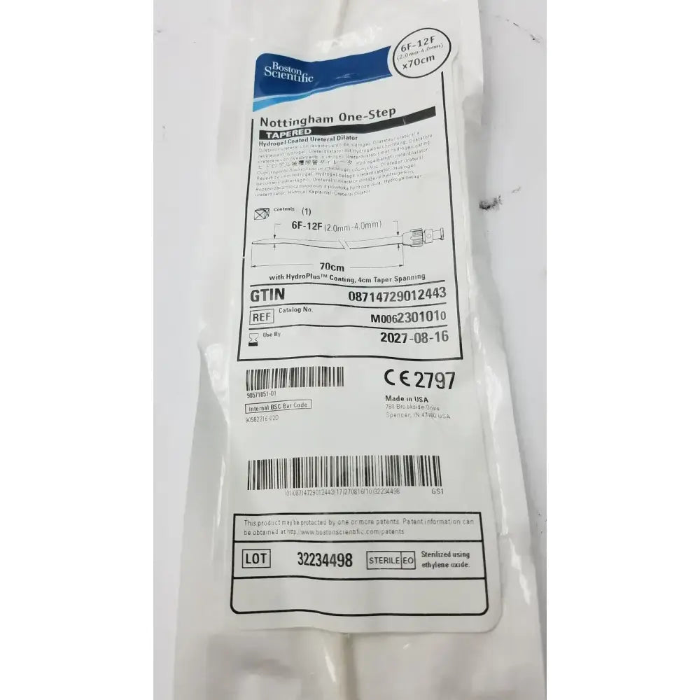 Boston Scientific 230-101 Notiingham One-Step Taperred Ureteral Dilator, second-hand product photo 5