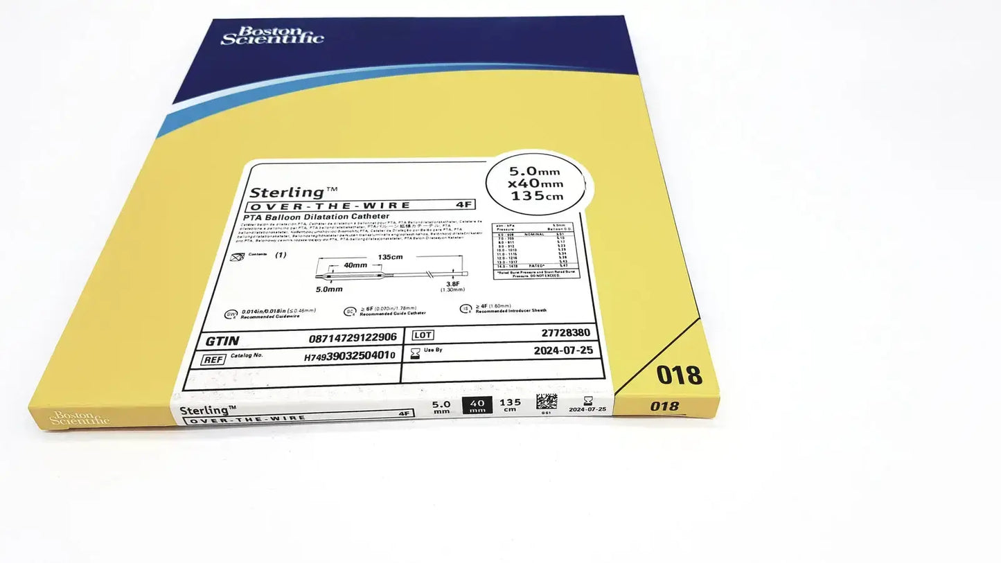 Boston Scientific H74939032504010 Sterling Over The Wire 4F Balloon Dilatation Catheter, second-hand product photo 3