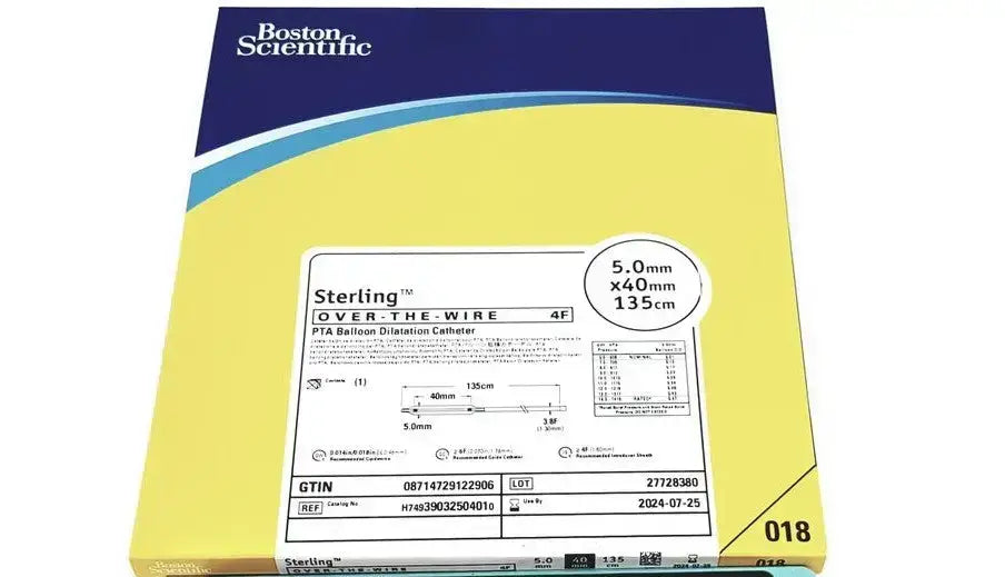 Boston Scientific H74939032504010 Sterling Over The Wire 4F Balloon Dilatation Catheter, new product photo 1