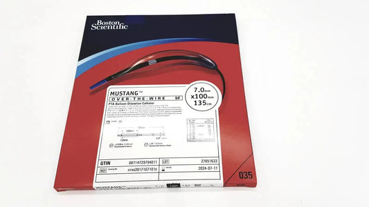 Boston Scientific H74939171120610 Mustang Over the Wire 7F, 12.0mm x 60mm, 135cm Balloon Catheter, second-hand product photo 1