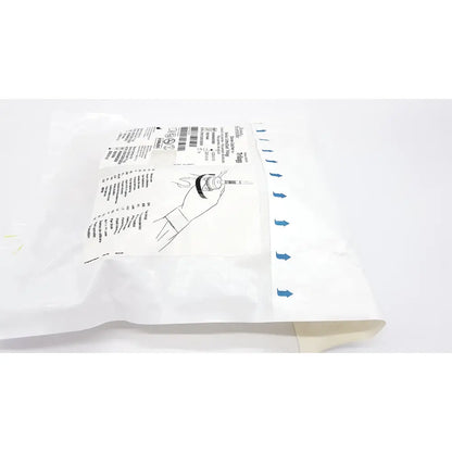 White sterile medical packaging of Boston Scientific M0068402980 stone catcher with blue arrows and instructional diagrams