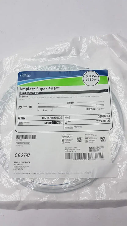 Boston Scientific Ref 46525 Ampllatz Super Stiif Guidewire, new product photo 9