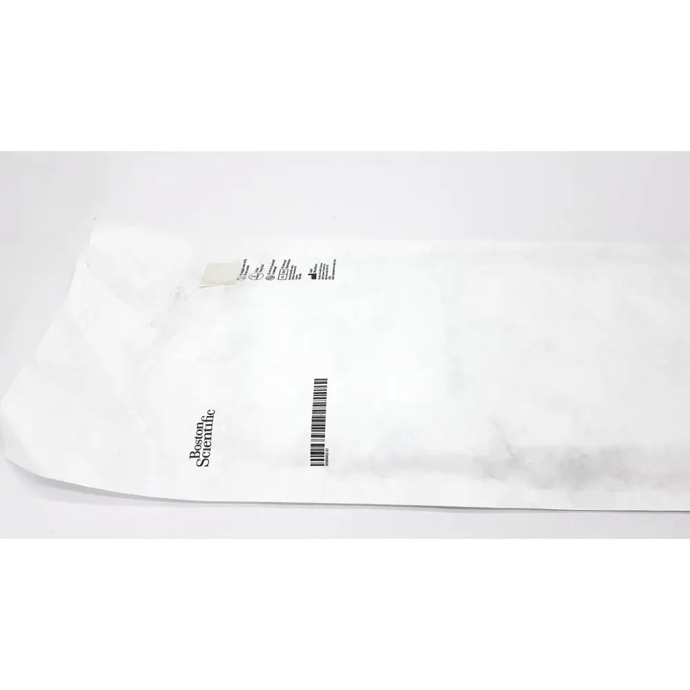 White paper envelope with boston scientific branding and barcode for boston scientific ureteral dilation system m0062401000
