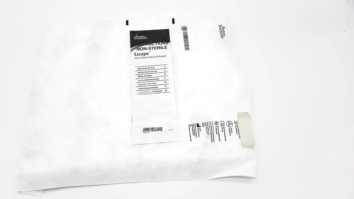 Boston Scientific Zero Tip Nitinol Retrieval Basket 2.4f X 120cm, Ref. M00639010 Nitinol Retrieval Basket, new product photo 22