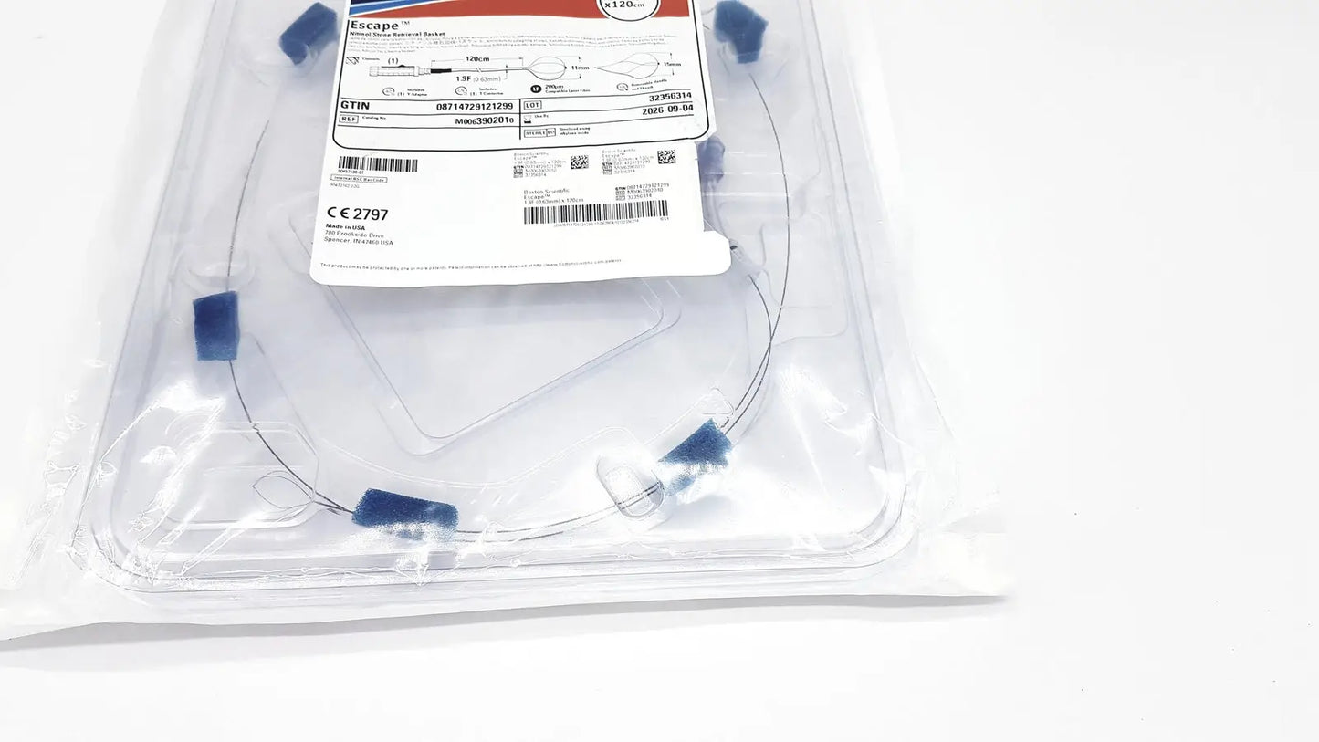 Boston Scientific Zero Tip Nitinol Retrieval Basket 2.4f X 120cm, M0063902010 Stone Retrieval Basket, new product photo 8