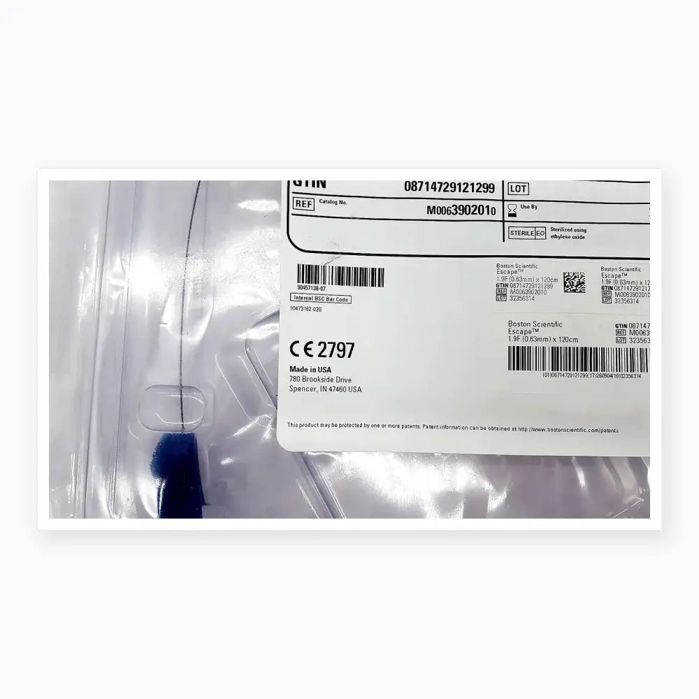Boston Scientific Zero Tip Nitinol Retrieval Basket 2.4f X 120cm, M0063902010 Stone Retrieval Basket, new product photo 14