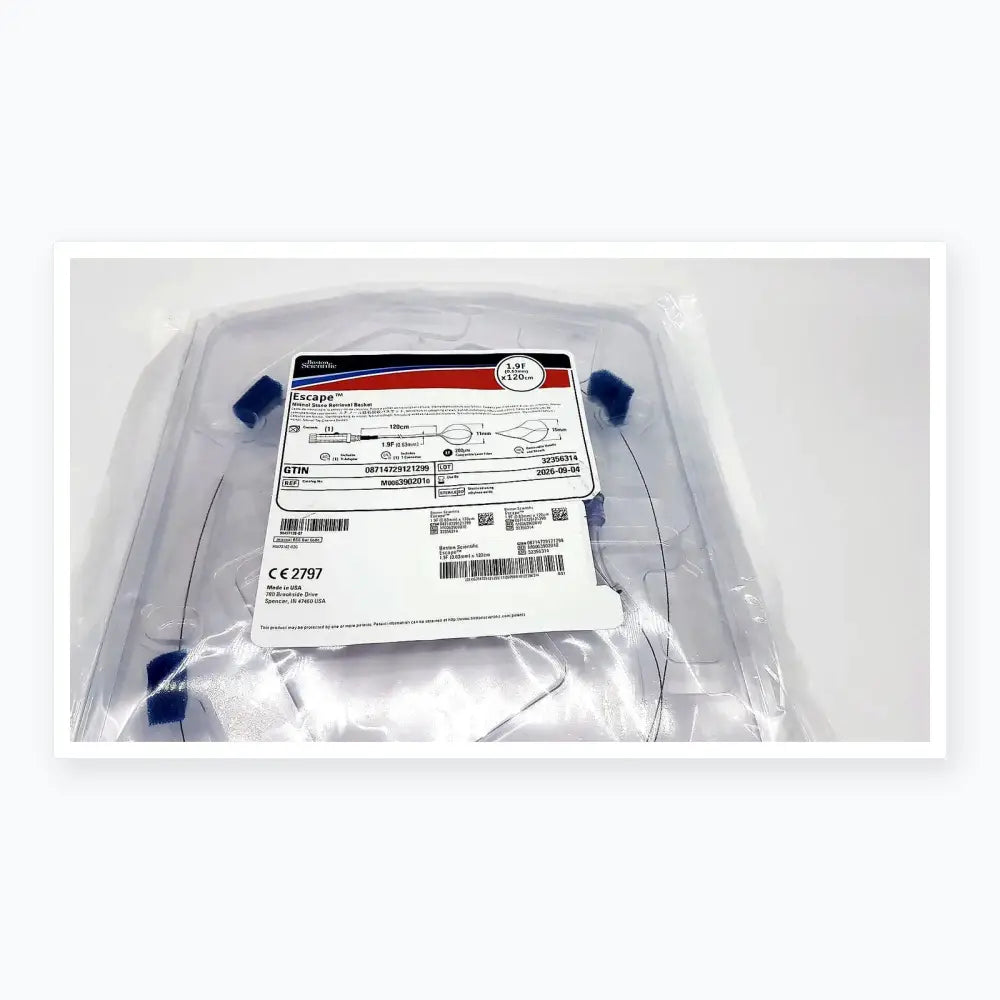 Boston Scientific Zero Tip Nitinol Retrieval Basket 2.4f X 120cm, M0063902010 Stone Retrieval Basket, new product photo 9