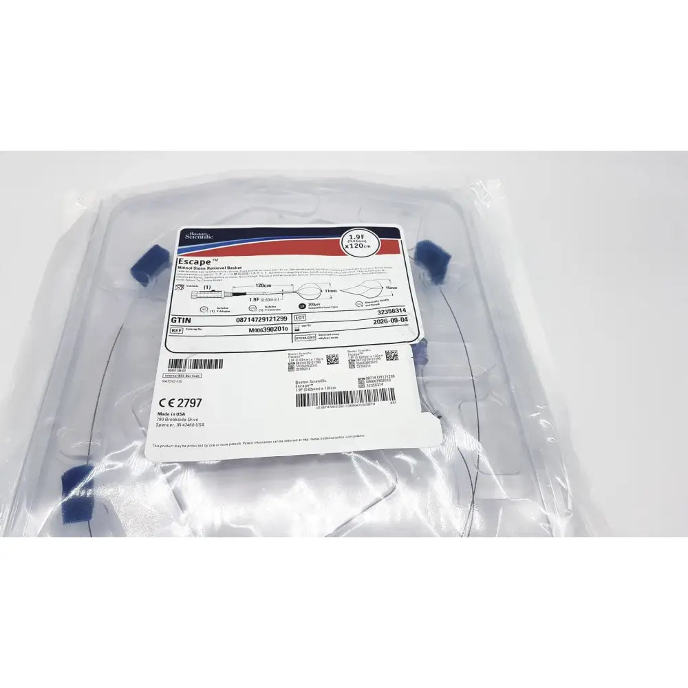 Boston Scientific Zero Tip Nitinol Retrieval Basket 2.4f X 120cm, M0063902010 Stone Retrieval Basket, new product photo 9