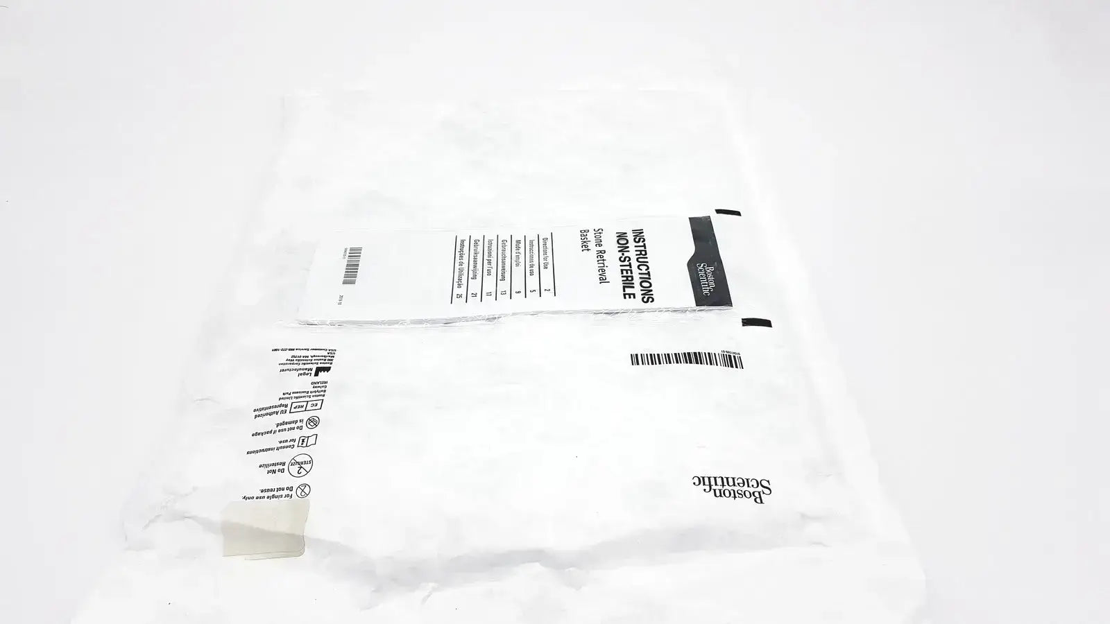 Boston Scientific Zero Tip Nitinol Retrieval Basket 2.4f X 120cm, Ref. M00639010 Nitinol Retrieval Basket, new product photo 9