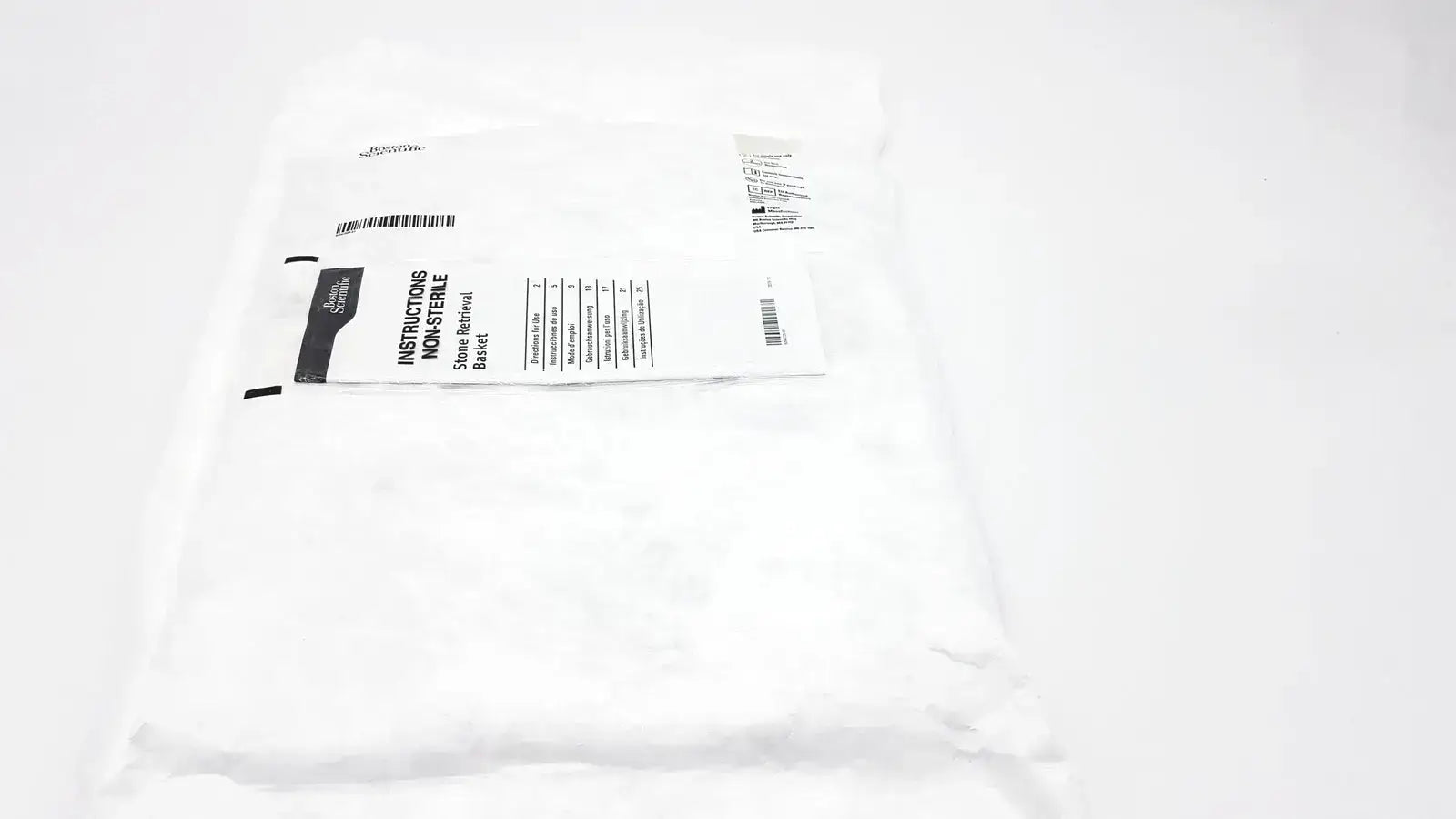 Boston Scientific Zero Tip Nitinol Retrieval Basket 2.4f X 120cm, Ref. M00639010 Nitinol Retrieval Basket, new product photo 7