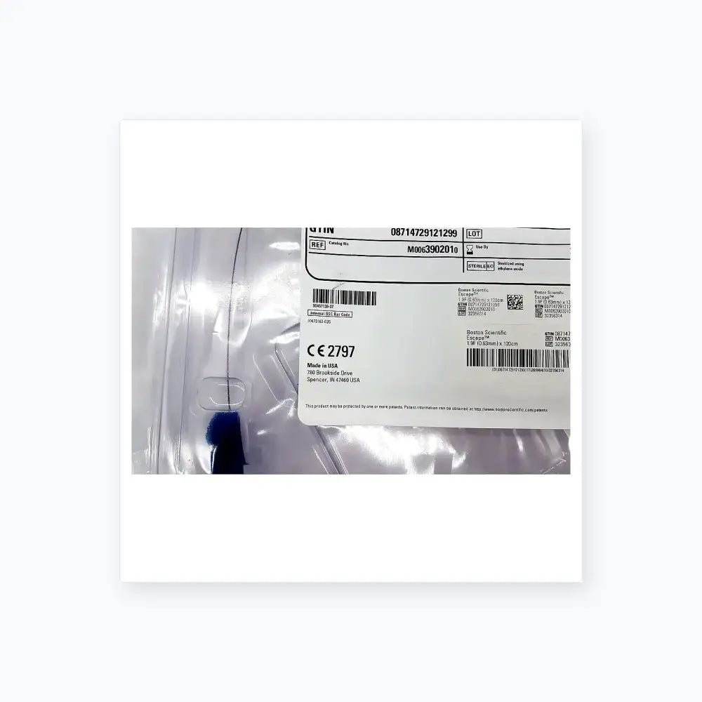 Boston Scientific Zero Tip Nitinol Retrieval Basket 2.4f X 120cm, Ref. M00639010 Nitinol Retrieval Basket, new product photo 25