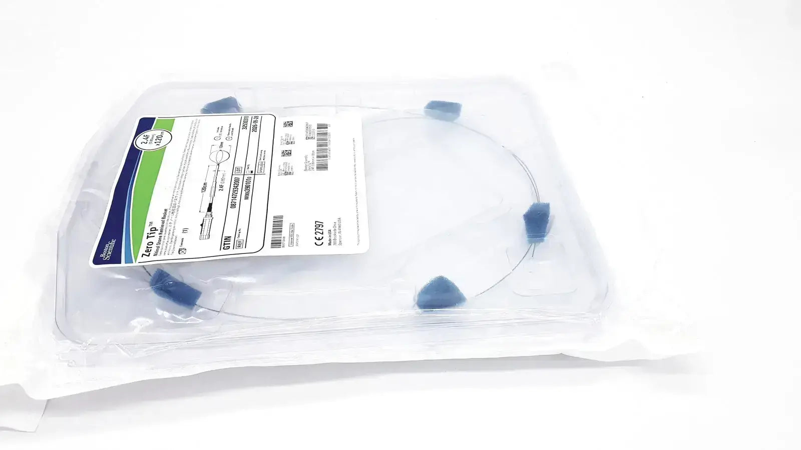 Boston Scientific Zero Tip Nitinol Retrieval Basket 2.4f X 120cm, Ref. M00639010 Nitinol Retrieval Basket, new product photo 5