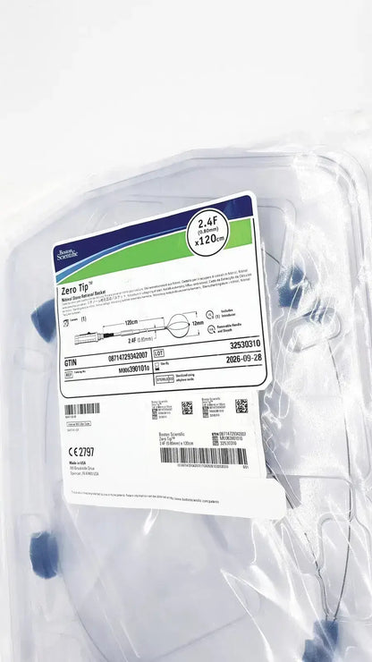 Boston Scientific Zero Tip Nitinol Retrieval Basket 2.4f X 120cm, Ref. M00639010 Nitinol Retrieval Basket, new product photo 3