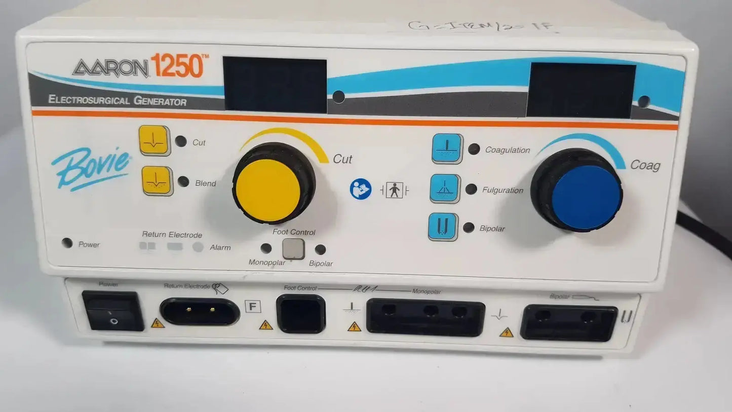 Bovie Aaron 1250 Electrosurgical Generator Electrosurgical Generator, second-hand product photo 2