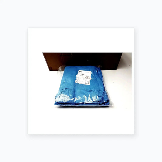 Reuse Medical Box of 100 Pod Disposable Isolation Gown Blue Surgical Gowns, second-hand product photo 1