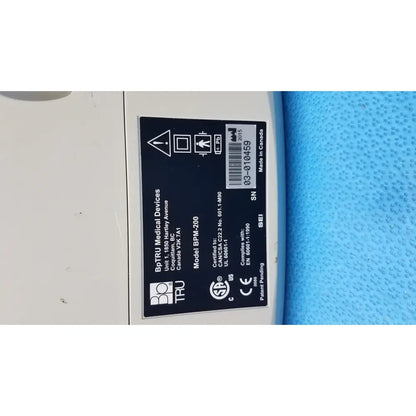 BPTRU BPM-200 Automatic Blood Pressure Monitor with Power Supply – Used Automatic Blood Pressure Monitor, second-hand product photo 7