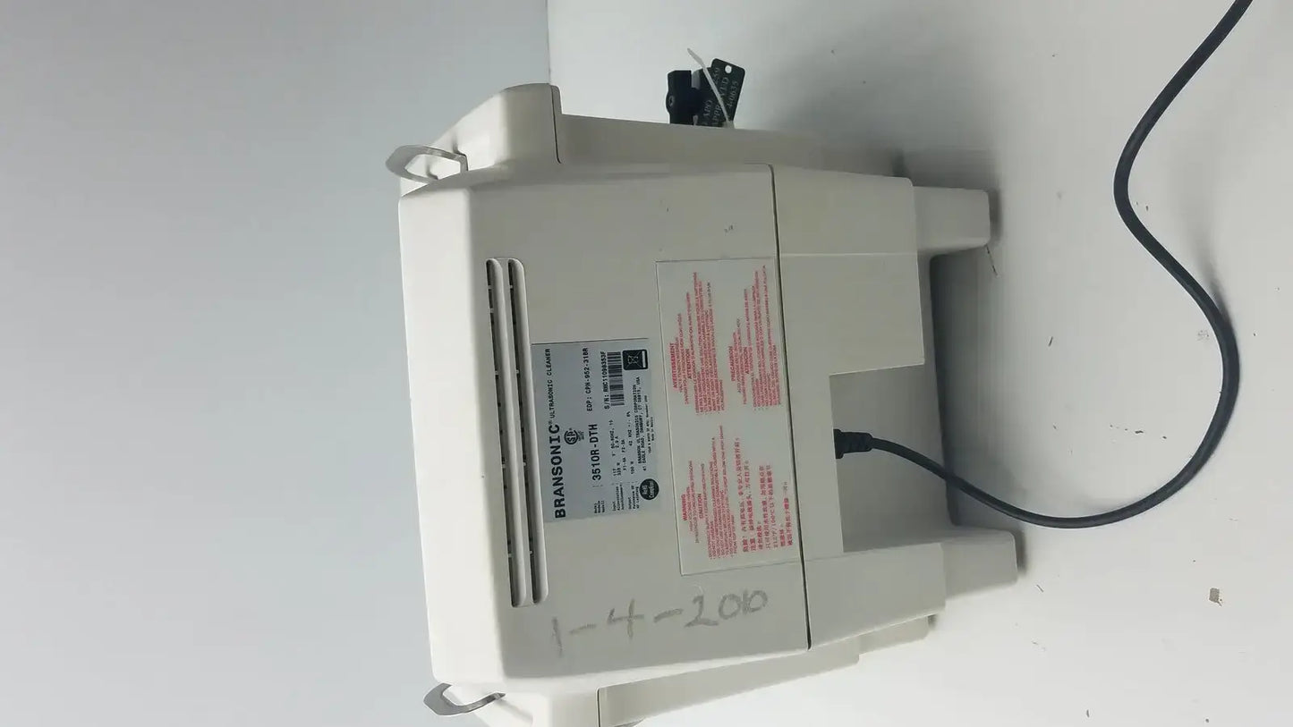 Branson Bransonic 3510 Ultrasonic Cleaner 3510R-DTH Ultrasonic Cleaner, second-hand product photo 4