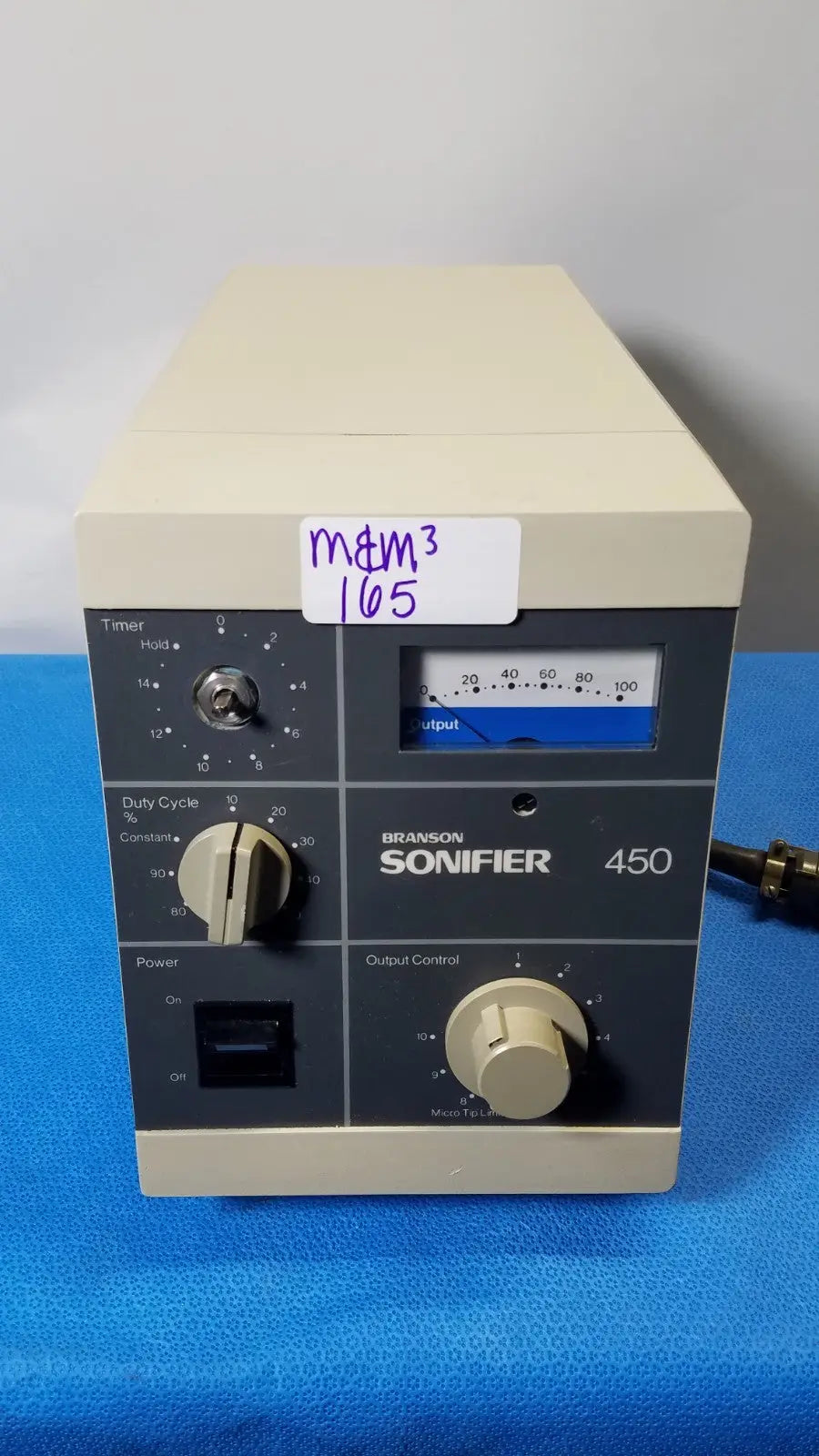 Reuse Medical Branson Sonifier® 450 Ultrasonic Cell Disruptor / Homogenizer Homogenizers, as-is (for parts) product photo 1