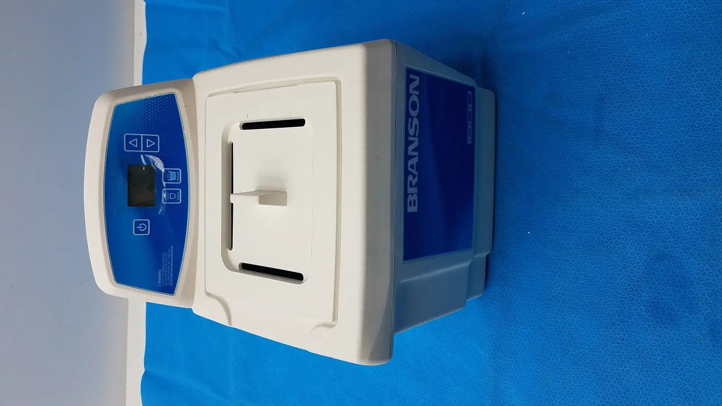 Branson Ultrasonic Cleaner 0.75 Gallon Tank Mechanical Timer Reliable Ultrasonic Cleaner, second-hand product photo 2