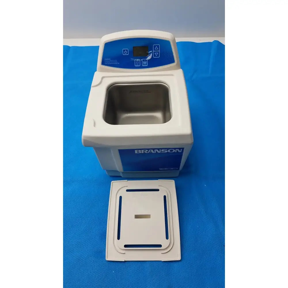 Branson Ultrasonic Cleaner 0.75 Gallon Tank Mechanical Timer Reliable Ultrasonic Cleaner, second-hand product photo 1