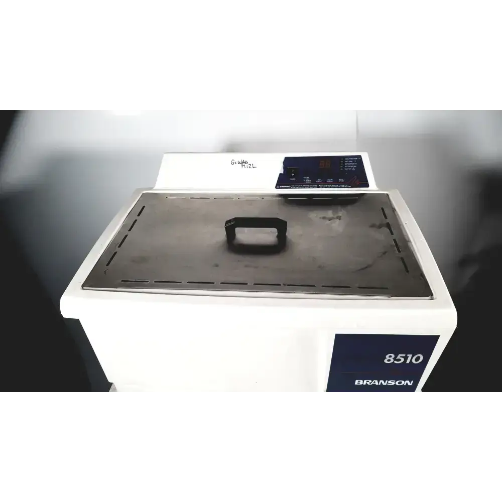 Bransonic Ultrasonic Cleaner Water Bath 8510R-DTH Ultrasonic Cleaner, second-hand product photo 1