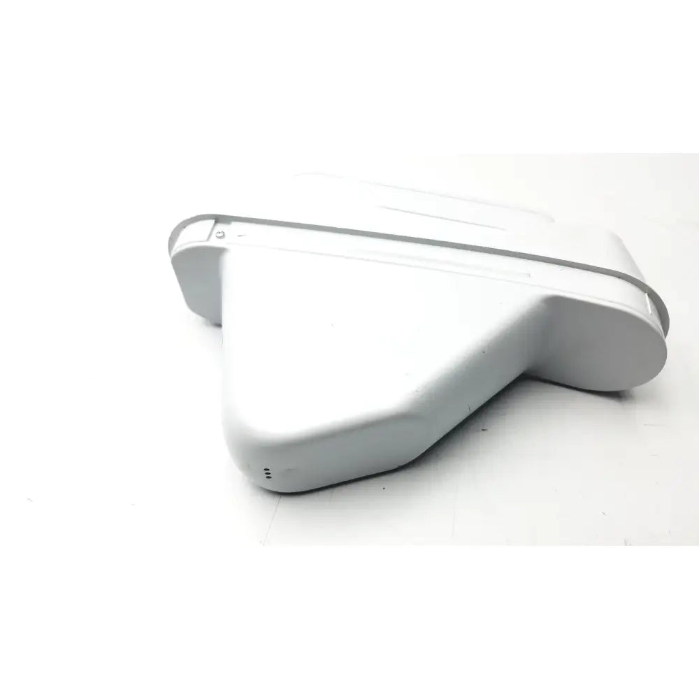 White plastic charging dock with rounded edges for braun thermoscan pro 6000 ear thermometer ref 901054